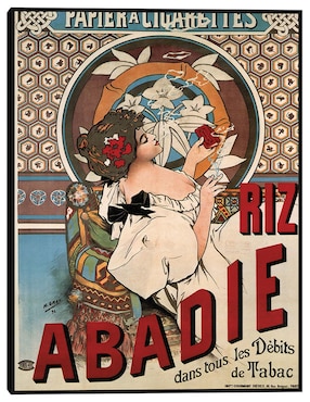 Cuadro decorativo Abadie arroz (1898) técnica mixta Cuadros Jr Publicidad