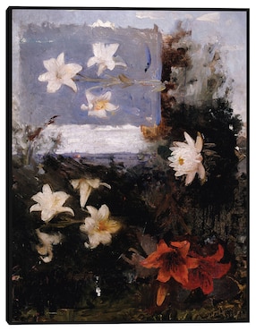 Cuadro decorativo Estudios florales (hacia 1886) técnica mixta Cuadros Jr Floración