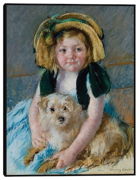 Cuadro decorativo Sara con hijo chien (1901) técnica mixta Cuadros Jr Retratos