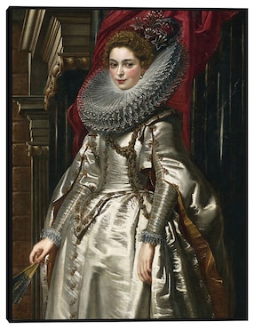 Cuadro decorativo Marchesa Brígida Spinola Doria (1606) técnica mixta Cuadros Jr Retratos