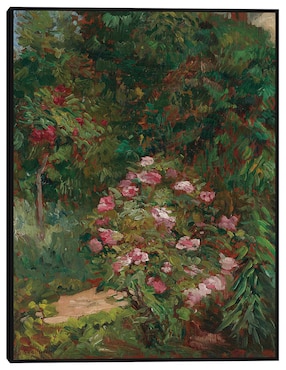 Cuadro decorativo Jardín de flores (1884) técnica mixta Cuadros Jr Inspiración