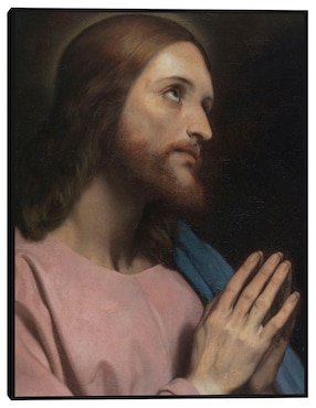 Cuadro decorativo Cabeza de Cristo (1849) técnica mixta Cuadros Jr Figuras Celestiales