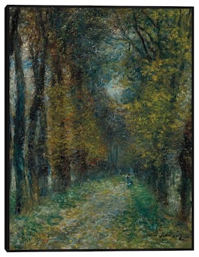 Cuadro decorativo El callejón cubierto (1872) técnica mixta Cuadros Jr Bosques