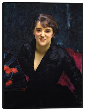 Cuadro decorativo La Dama de Negro (c. 1882-1883) técnica mixta Cuadros Jr Gente