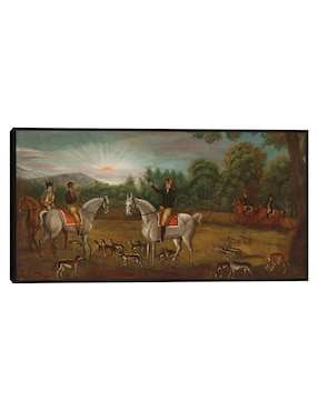 Cuadro decorativo El inicio de la caza, c. 1800 técnica mixta Cuadros Jr Gente
