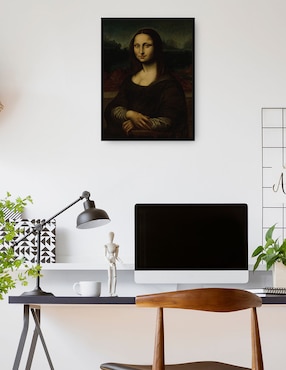Cuadro decorativo Mona Lisa técnica mixta Cuadros Jr Gente
