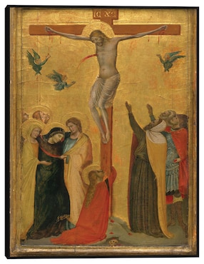 Cuadro decorativo La Crucifixión, c. 1320/1325 técnica mixta Cuadros Jr Figuras Celestiales