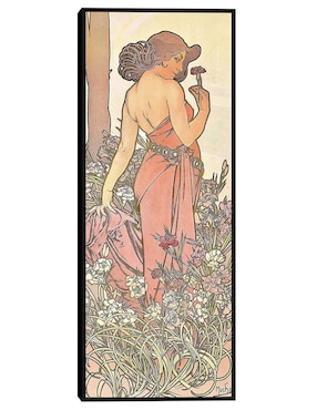 Cuadro decorativo El clavel (1897) técnica mixta Cuadros Jr Obras