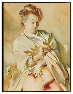 Cuadro decorativo Flora Priestley (hacia 1907) técnica mixta Cuadros Jr Gente