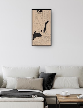 Cuadro decorativo técnica mixta Cuadros Jr Siluetas