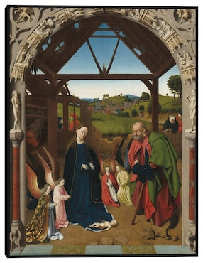 Cuadro decorativo La Natividad, c. 1450 técnica mixta Cuadros Jr Figuras Celestiales