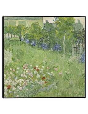 Cuadro decorativo El jardín de Daubigny técnica mixta Cuadros Jr Primavera