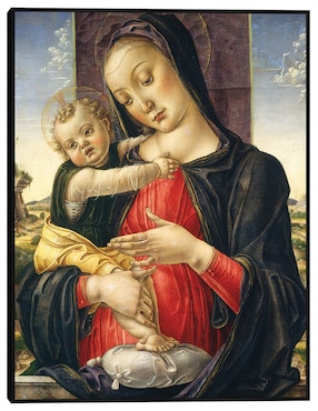 Cuadro decorativo Virgen y el Niño, c. 1475 técnica mixta Cuadros Jr Figuras Celestiales