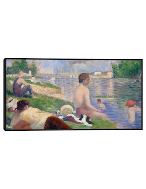 Cuadro decorativo Estudio final para “Bañistas en Asnières” (1883) técnica mixta Cuadros Jr Gente