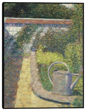 Cuadro decorativo La regadera – Jardín de Le Raincy (C. 1883) técnica mixta Cuadros Jr Caminos