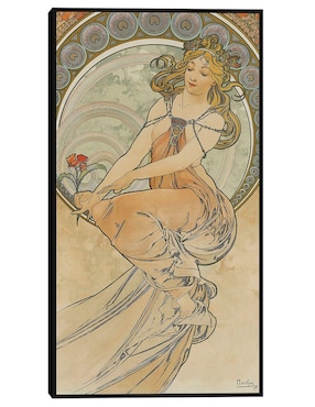 Cuadro decorativo Las artes 3 (1898) técnica mixta Cuadros Jr Obras