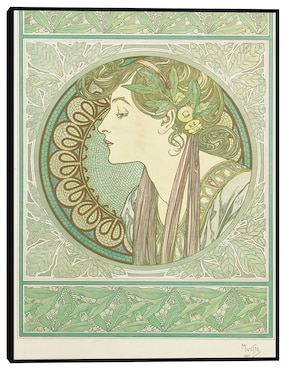 Cuadro decorativo Laurel (1901) técnica mixta Cuadros Jr Obras