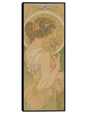 Cuadro decorativo La Primevere (1899) técnica mixta Cuadros Jr Obras