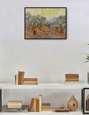 Cuadro decorativo Olivos (1889) técnica mixta Cuadros Jr Campos