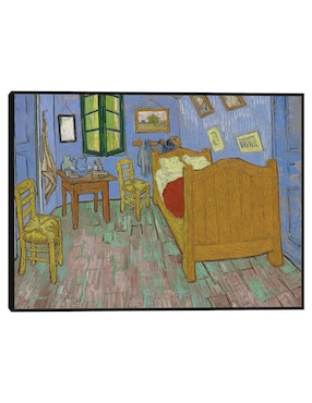 Cuadro decorativo El dormitorio (1889) técnica mixta Cuadros Jr Formas