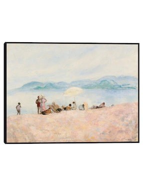 Cuadro decorativo Sur La Plage técnica mixta Cuadros Jr Playas