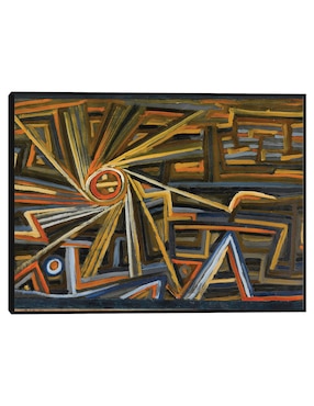 Cuadro decorativo Strahlung y rotación (1924) técnica mixta Cuadros Jr Colores
