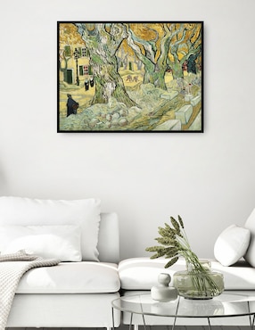Cuadro decorativo Los reparadores de carreteras técnica mixta Cuadros Jr Campos