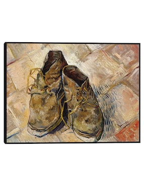 Cuadro decorativo Zapatos (1888) técnica mixta Cuadros Jr Objetos