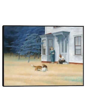 Cuadro decorativo Noche de Cape Cod (1939) técnica mixta Cuadros Jr Lugares