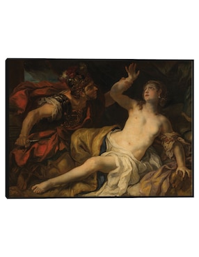 Cuadro decorativo Tarquinio y Lucrecia (1692) técnica mixta Cuadros Jr Gente
