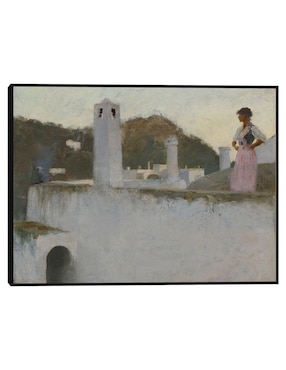 Cuadro decorativo Vista de Capri (hacia 1878) técnica mixta Cuadros Jr Gente