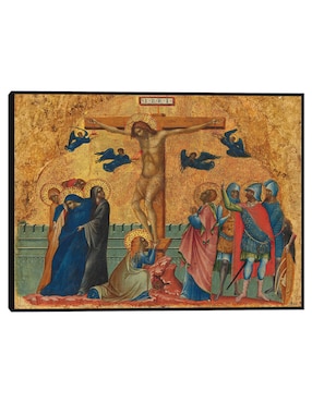 Cuadro decorativo La Crucifixión, c. 1340/1345 técnica mixta Cuadros Jr Figuras Celestiales