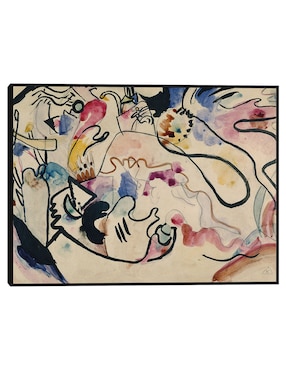 Cuadro decorativo Aquarell Nr. 8 ,Etiqueta Jüngster, (1911) técnica mixta Cuadros Jr Colores