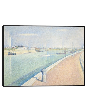 Cuadro decorativo El canal de Gravelines, Petit Fort Philippe (1890) técnica mixta Cuadros Jr Costero
