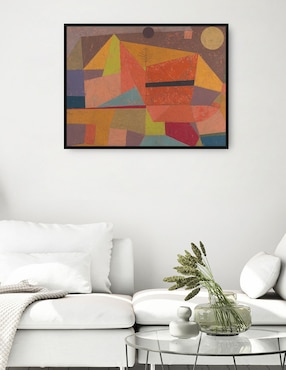 Cuadro decorativo Alegre paisaje de montaña (1929) técnica mixta Cuadros Jr Colores