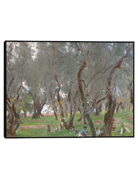 Cuadro decorativo El olivar (1910) técnica mixta Cuadros Jr Bosques