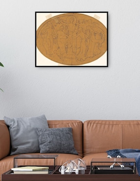 Cuadro decorativo Estudio para ,Apolo y las musas, (hacia 1921) técnica mixta Cuadros Jr