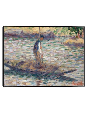 Cuadro decorativo Un pescador (hacia 1884) técnica mixta Cuadros Jr Retratos
