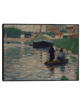 Cuadro decorativo Vista del Sena (1882-1883) técnica mixta Cuadros Jr Lagos