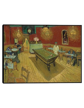 Cuadro decorativo Le café de nuit (El café nocturno) (1888) técnica mixta Cuadros Jr Café