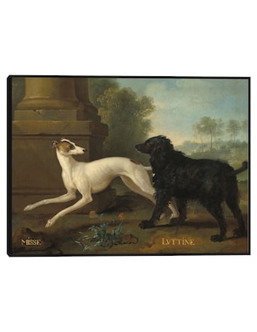 Cuadro decorativo Misse y Luttine, 1729 técnica mixta Cuadros Jr Retratos