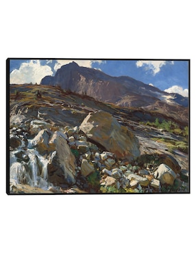 Cuadro decorativo Paso del Simplón (1911) técnica mixta Cuadros Jr Campos