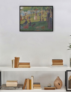 Cuadro decorativo Estudio para ,Un domingo en La Grande Jatte, (1884) técnica mixta Cuadros Jr Gente