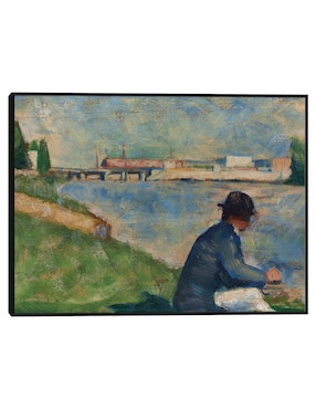 Cuadro decorativo Estudio para ,Bañistas en Asnières, (C.1883-1884) técnica mixta Cuadros Jr Retratos