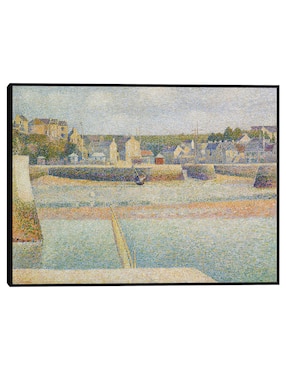 Cuadro decorativo Port-En-Bessin, El puerto exterior (marea baja) (1888) técnica mixta Cuadros Jr Paisajes