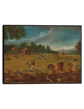 Cuadro decorativo El fin de la caza, c. 1800 técnica mixta Cuadros Jr Bosques