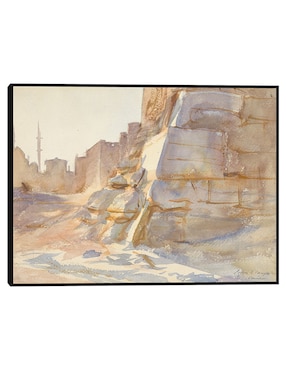 Cuadro decorativo El Cairo (hacia 1891) técnica mixta Cuadros Jr Lugares