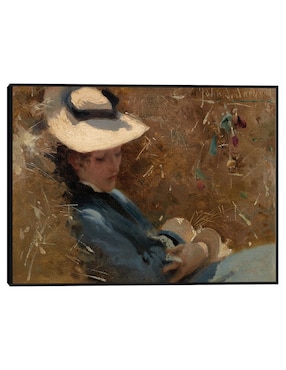 Cuadro decorativo DESCANSO (C. 1875) técnica mixta Cuadros Jr Retratos