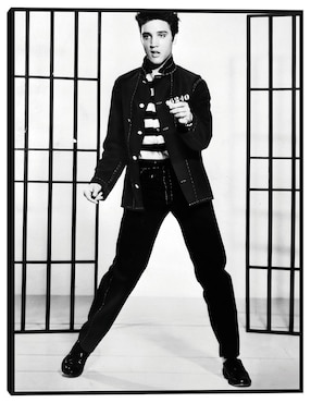 Cuadro decorativo Elvis Presley en Jailhouse Rock técnica mixta Cuadros Jr Música