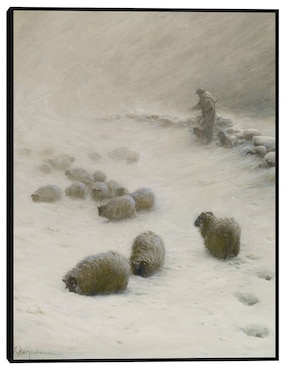 Cuadro decorativo Sopla, sopla, viento invernal, ca 1919 técnica mixta Cuadros Jr Paisajes